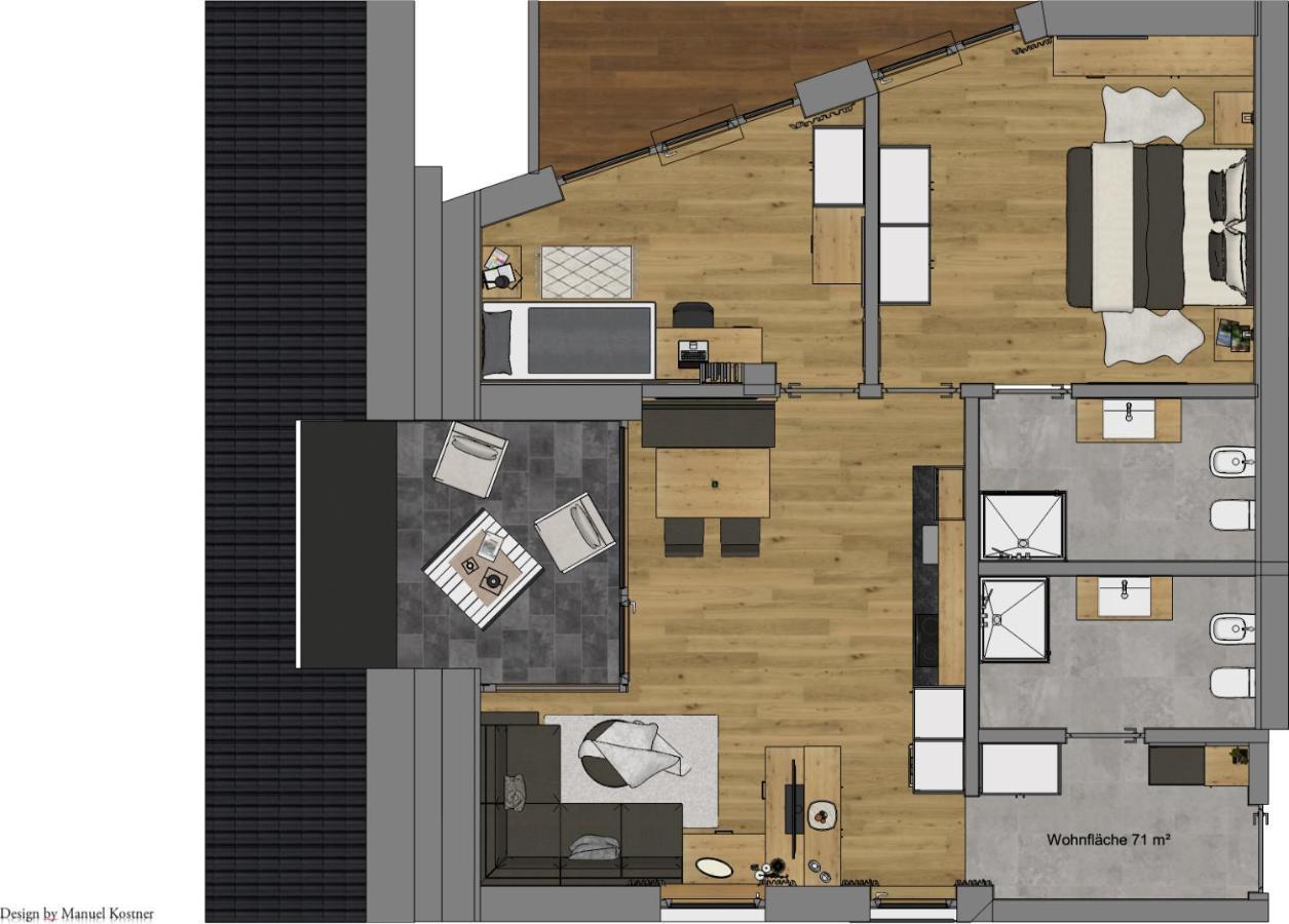 Appartements Pedescin Ortisei Esterno foto